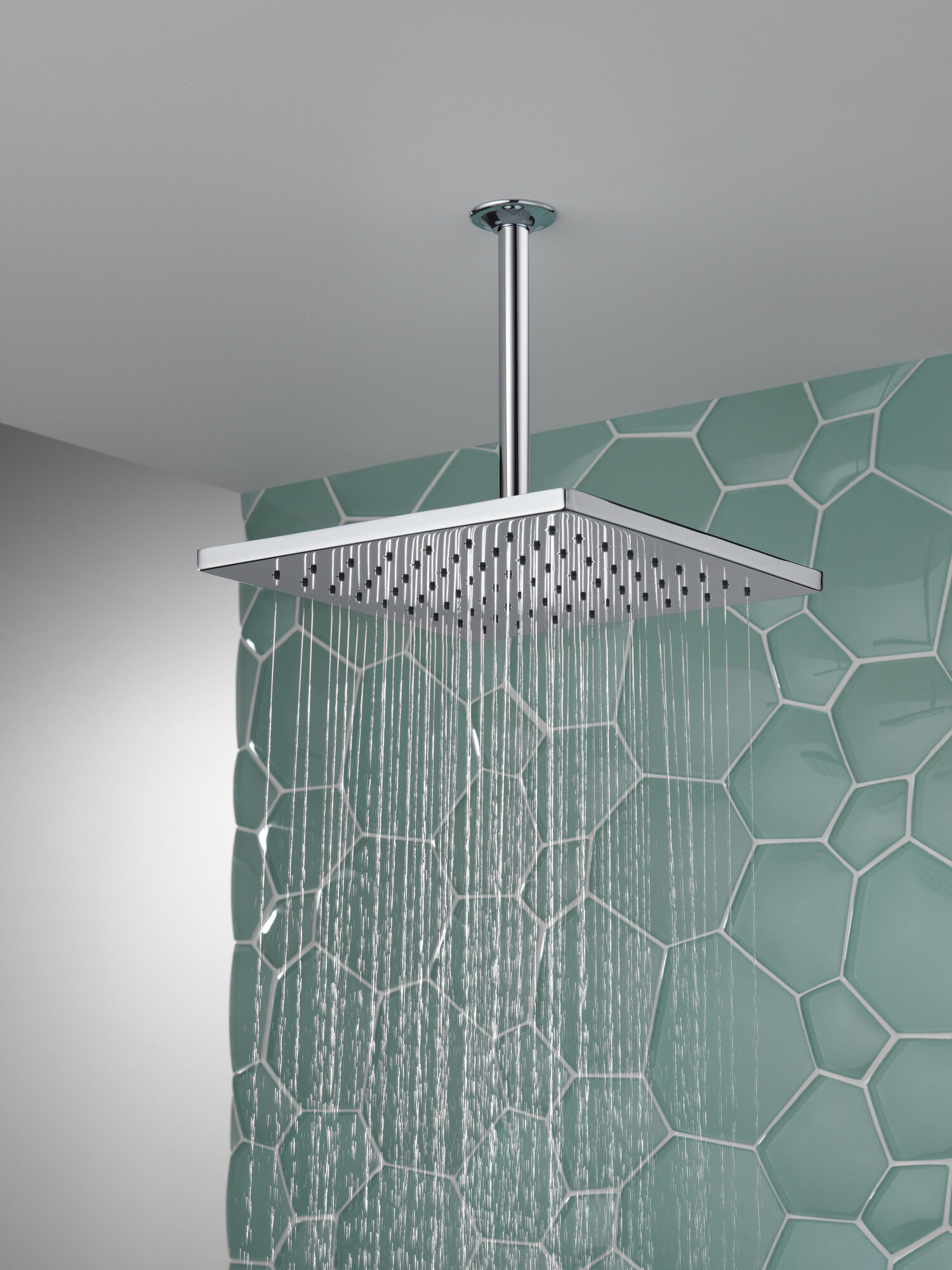 52159 Металлическая душевая лейка Raincan с одинарной настройкой Delta Faucet Universal Showering Хром  - Вид №1