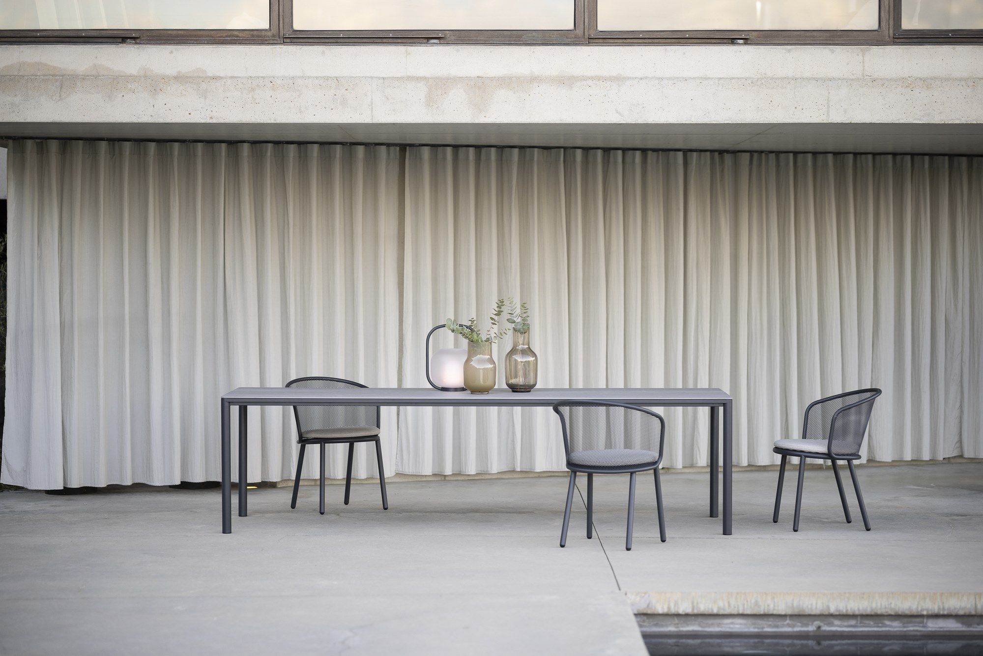 Стул из нержавеющей стали с подлокотниками Todus Baza ARCH-00076344 - Вид №17