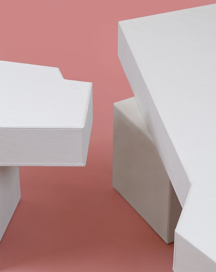 Кожаный журнальный столик Secolo HIRI ARCH-00001172 - Вид №1