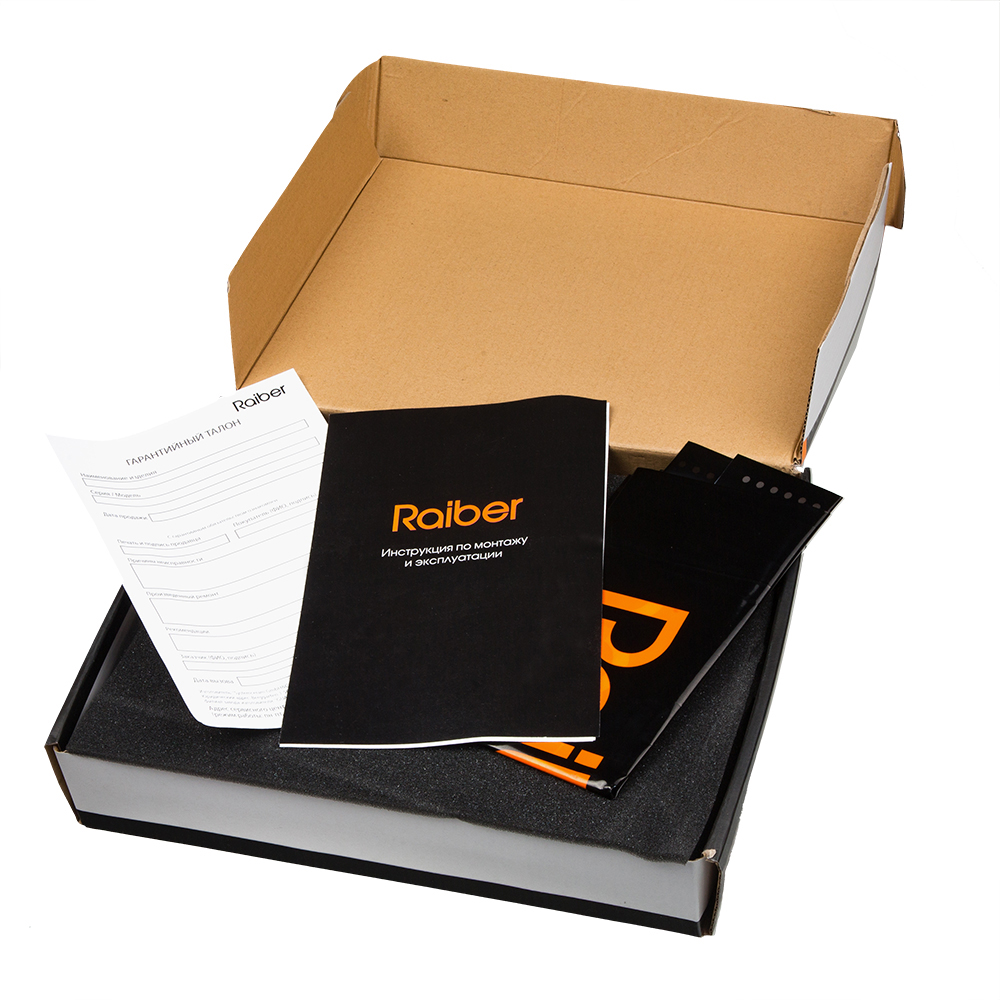 R3301 Смеситель для раковины Logis с двумя рукоятками Raiber  - Вид №4