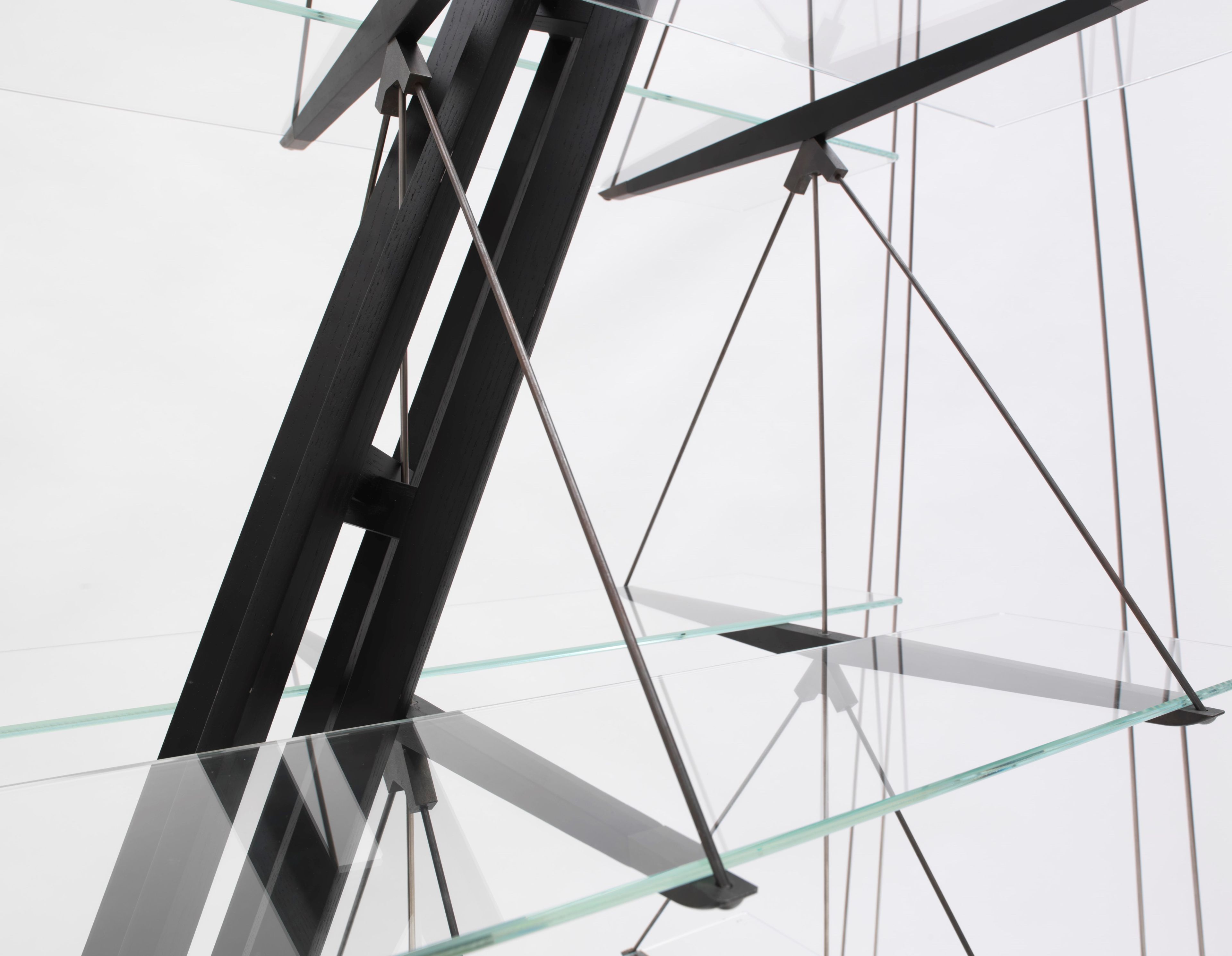 Книжный шкаф из дерева и стекла CASSINA VELIERO ARCH-00093625 - Вид №7