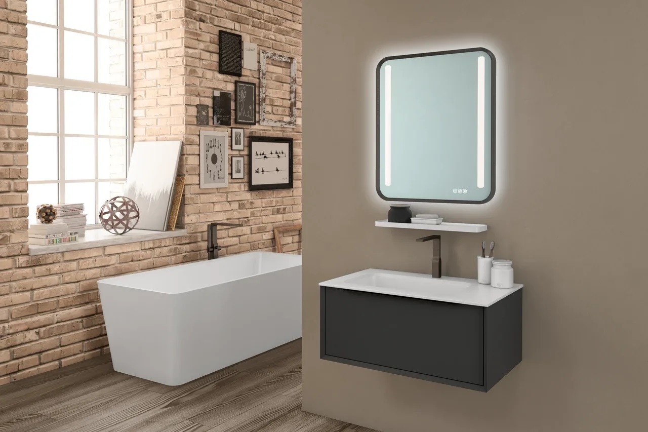 Ванна из искусственного камня Kerrock Ramona 00820 хромотерапия Словения Kolpa-San  - Вид №2