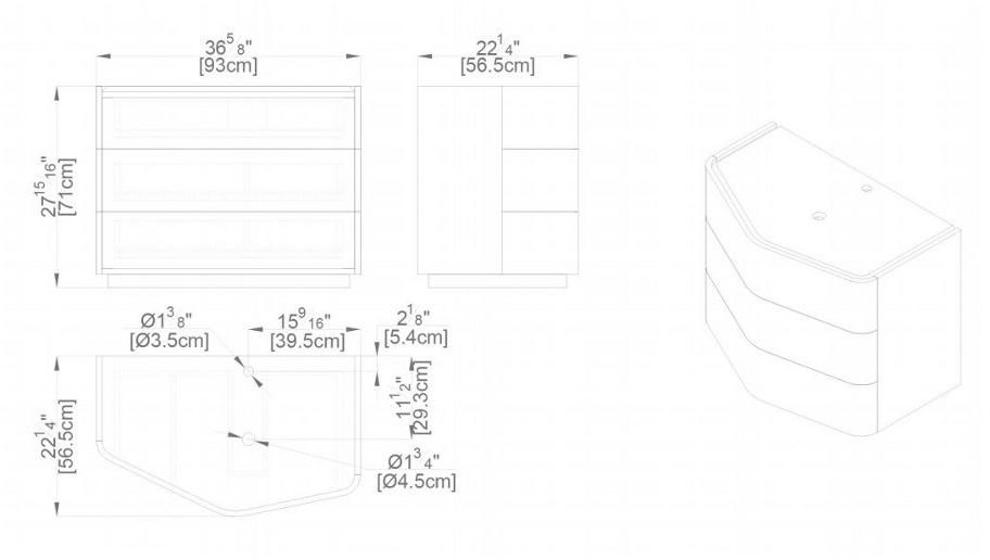 L'ANTIC COLONIAL Тумба под умывальник из дерева с ящиками Men{h}ir sun-id-1418568 - Вид №2