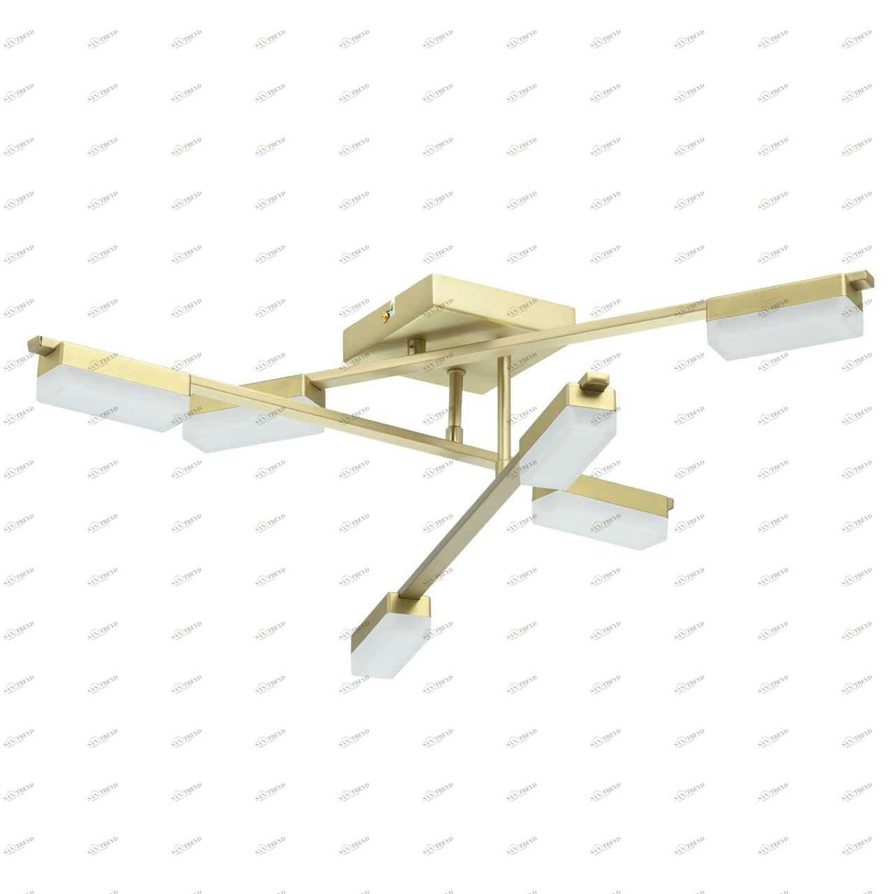 Потолочная светодиодная люстра De Markt Этингер 11 704015506 DE MARKT ЭТИНГЕР 184336 Белый 