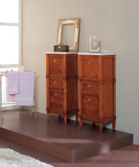 8040 Tifernoit Полированная композиция для ванной комнаты вишневого цвета Bagno  - Вид №2