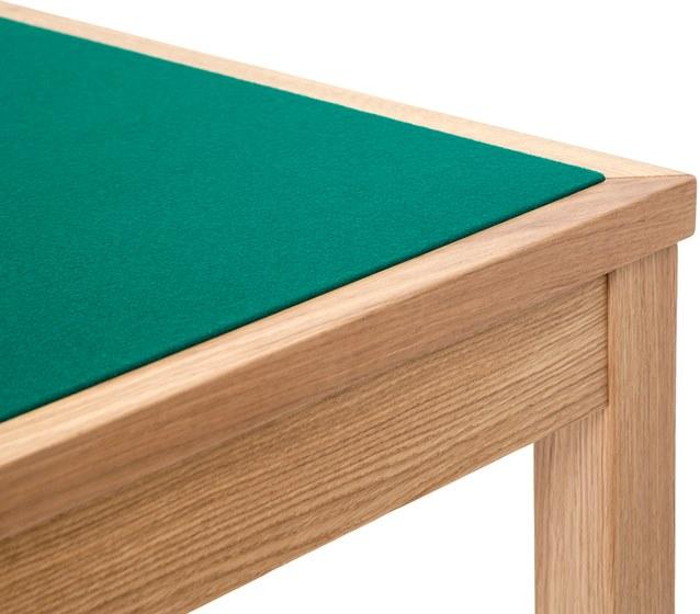 KARN Квадратный покерный стол из дуба Karn design - gioco 716f - Вид №4