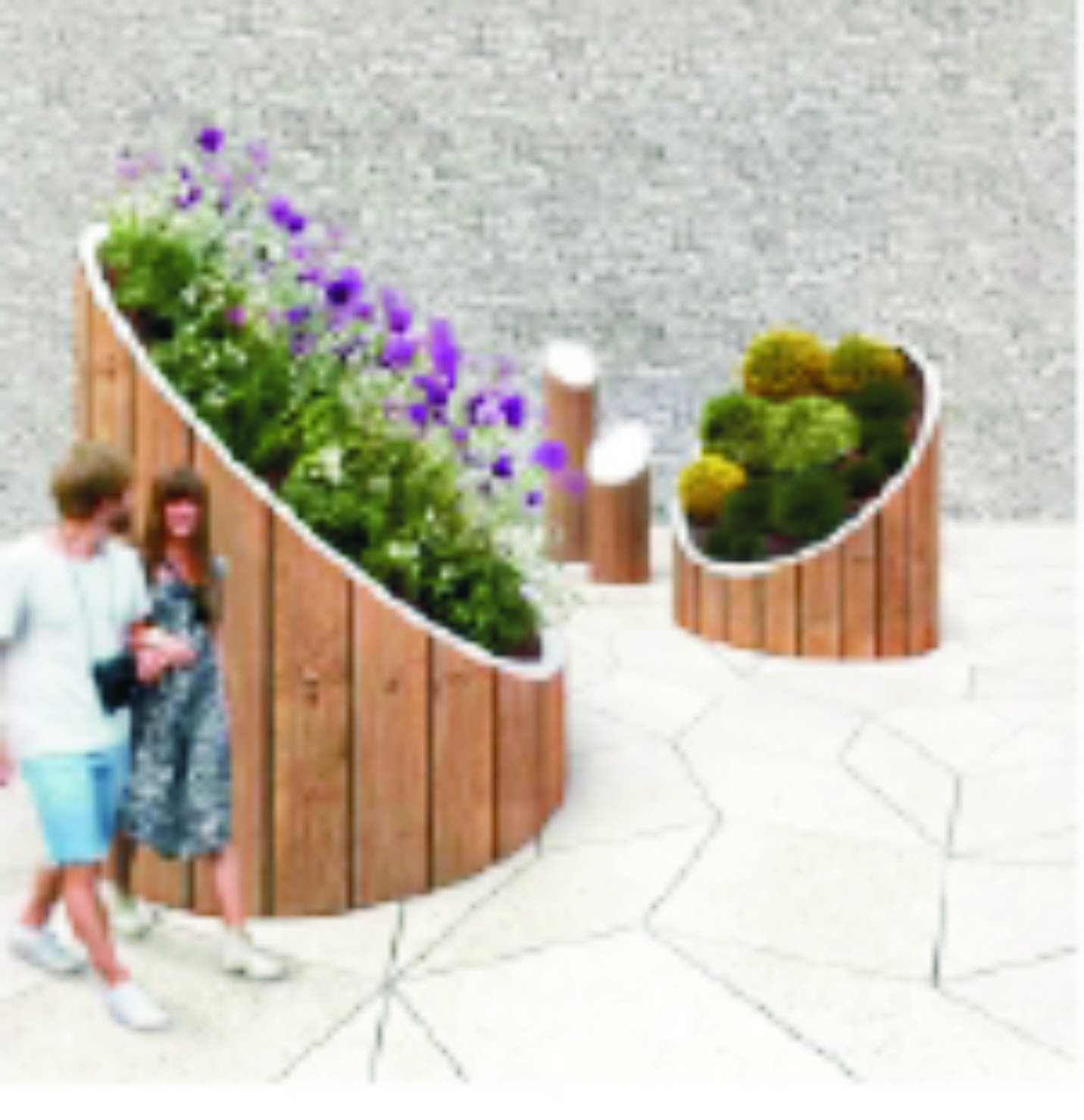 13974 Гранада Great oak 1, цветочница, кашпо LAB.Space  - Вид №1