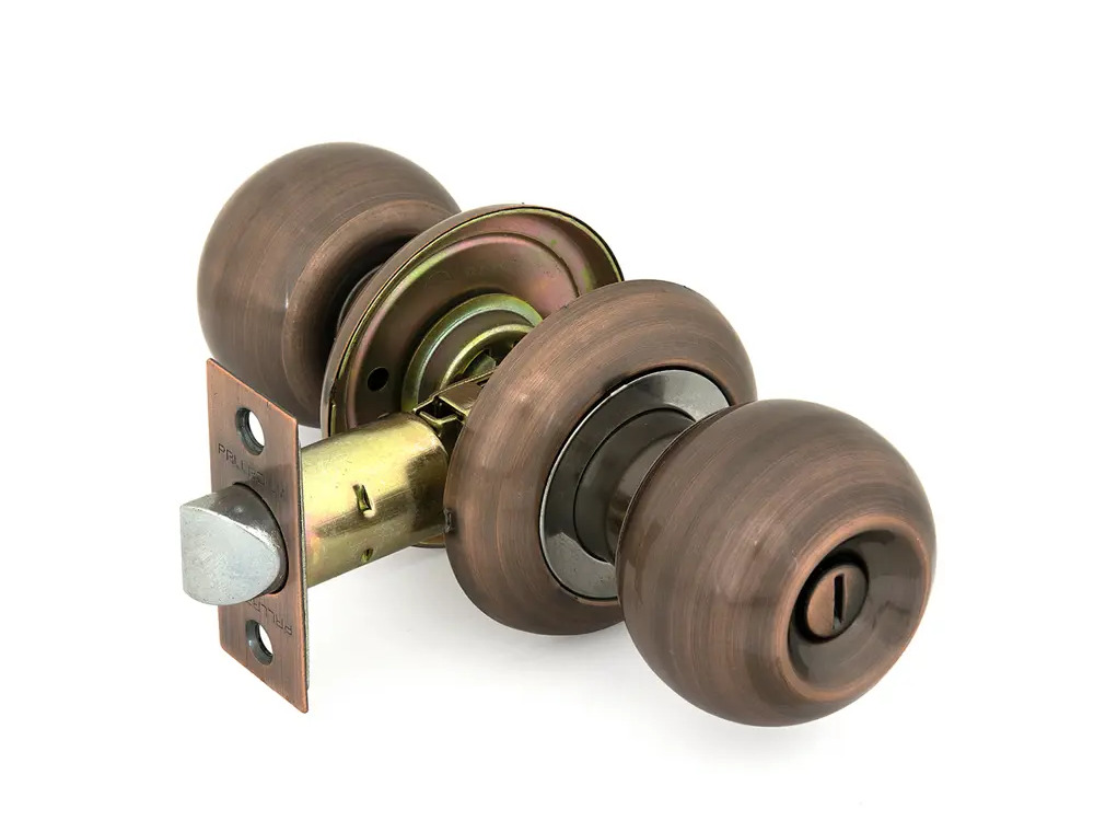 90727184 Ручка защелка Palladium 609 AC BK STLM-0357670