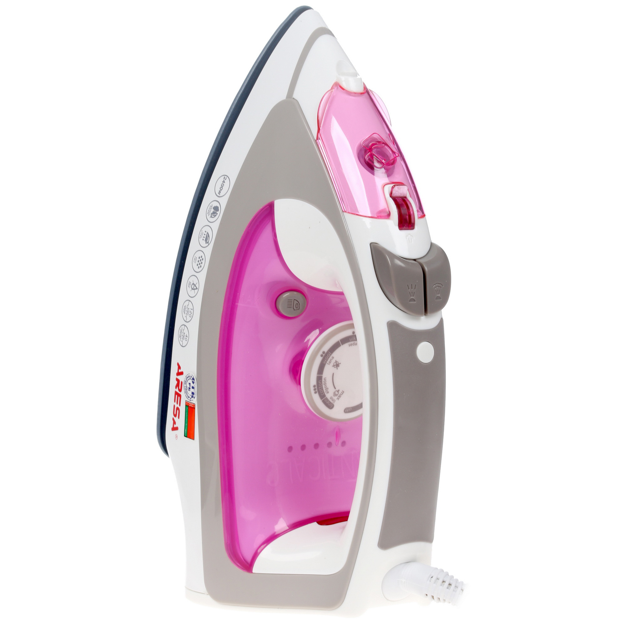 1084070 Утюг ARESA AR-3106 розовый STDN-0039220