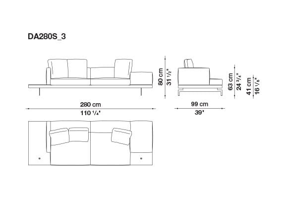 Кожаный диван B&B Italia док ARCH-00130675 - Вид №67