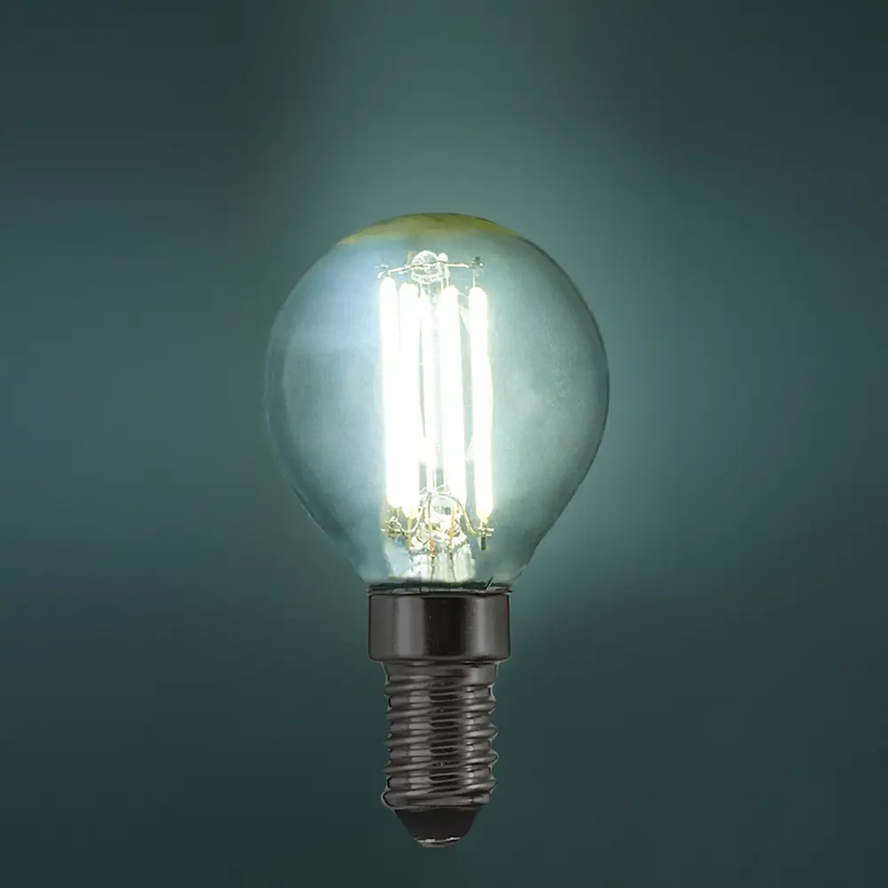 Лампа светодиодная Osram P E14 220/240 В 5 Вт шар 600 лм холодный белый свет 85306990 STLM-2074083  - Вид №2