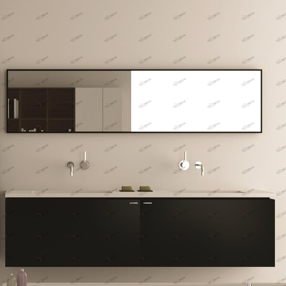 Moma Design Тумба подвесная с дверками 1800 Emotion2 500 черная EMD23180LO