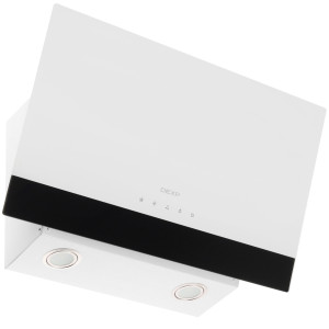 9202368 Вытяжка наклонная DEXP FD01BW белый/черный