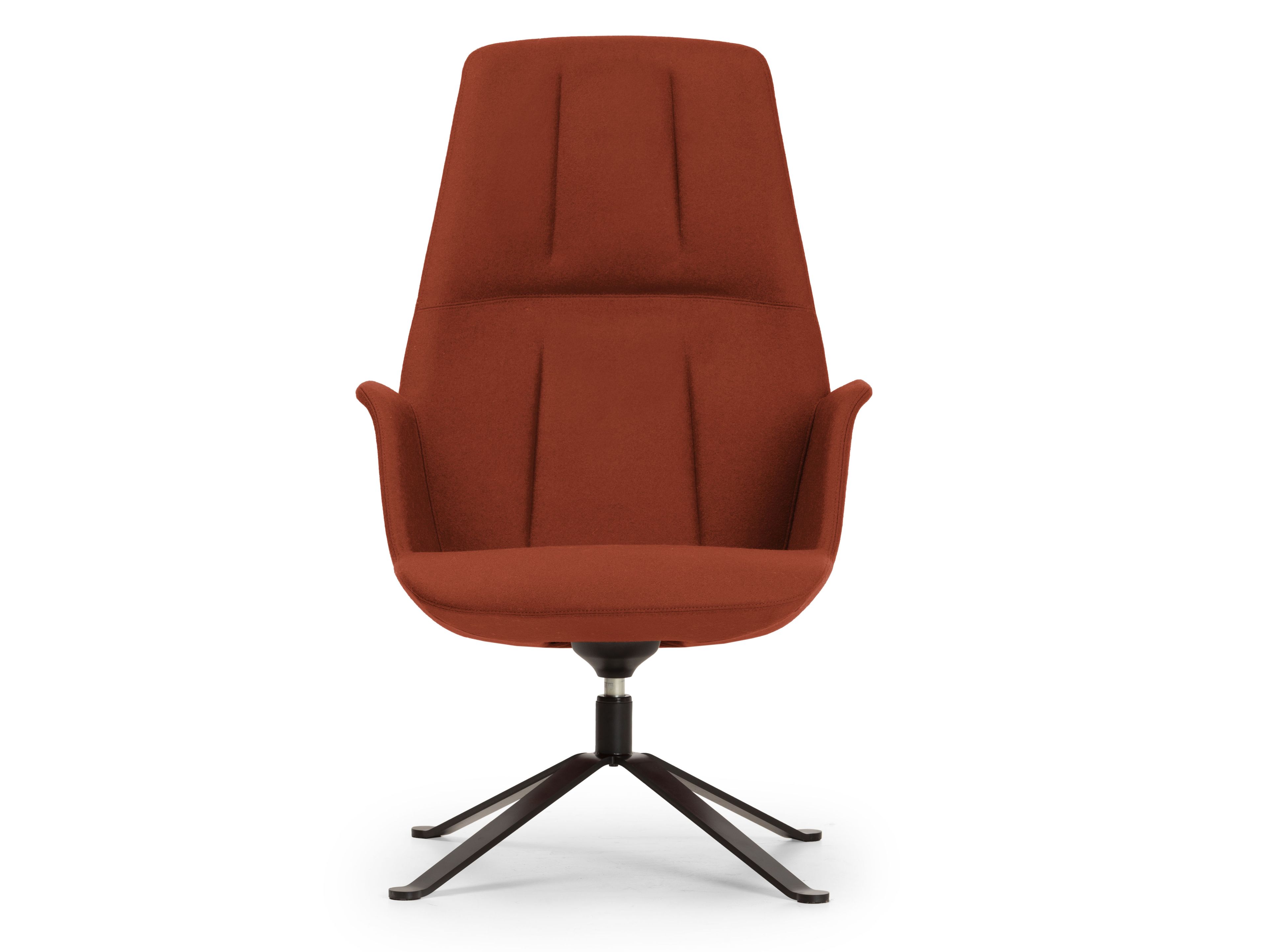 Тканевое вращающееся кресло с подлокотниками True Design Hive ARCH-00150025