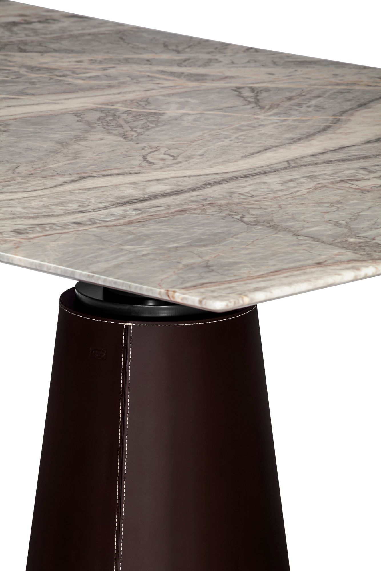 Прямоугольный стол с мраморной столешницей Poltrona Frau коллекция-столы и стулья ARCH-00106123 - Вид №3