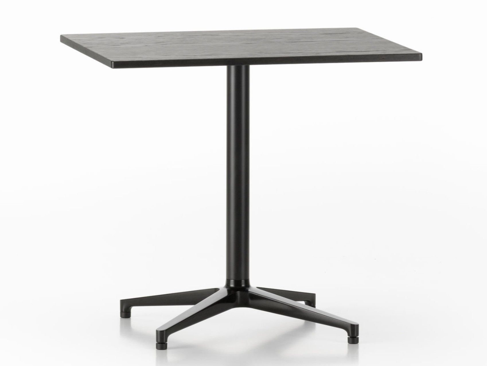 Прямоугольный стол из стали и дерева со спицевым основанием VITRA Bistro Table ARCH-00069729