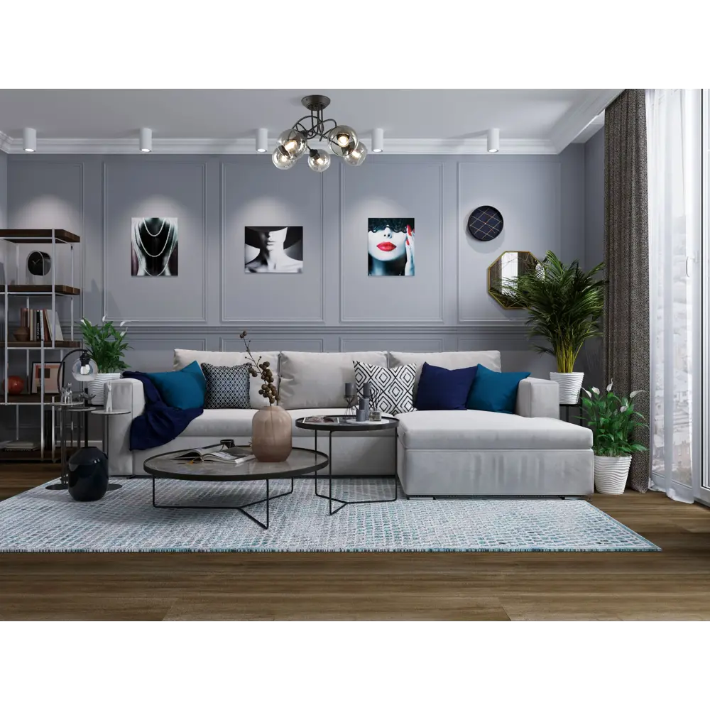 Плинтус потолочный пенополистирол NMC LX-120 белый 80x85x2000 мм STLM-2200977 - Вид №8