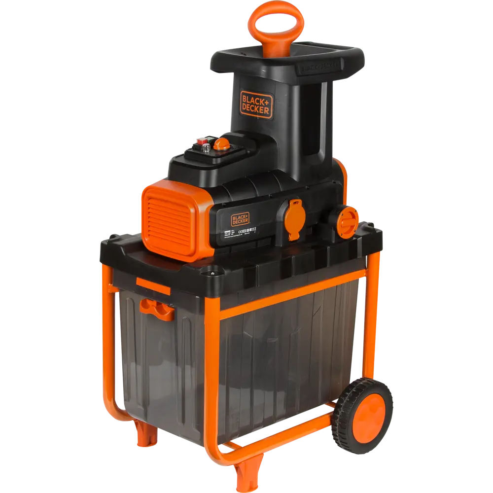 Измельчитель садовый электрический Black&Decker BEGAS5800-QS 2800 Вт BLACK + DECKER STLM-2060624
