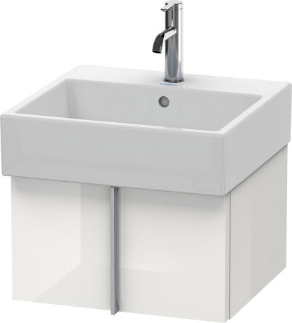 VA612409191 Тумбочка подвесная Vero Air #VA6124 484 x 431 мм Серо-коричневый декор Duravit - Вид №2