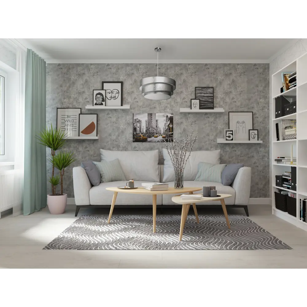 Горшок цветочный Ingreen Фиджи ø33 h30.5 см v16 л пластик розовый STLM-2130870 - Вид №3