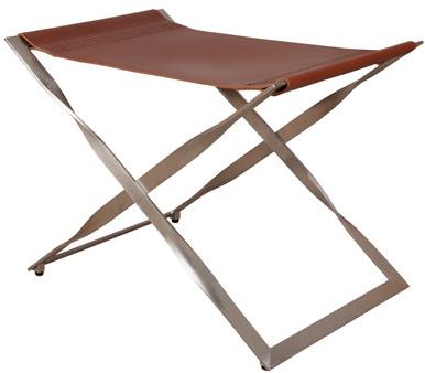 Hamilton Conte Paris Низкий стул из кожи sun-id-1459446 - Вид №1