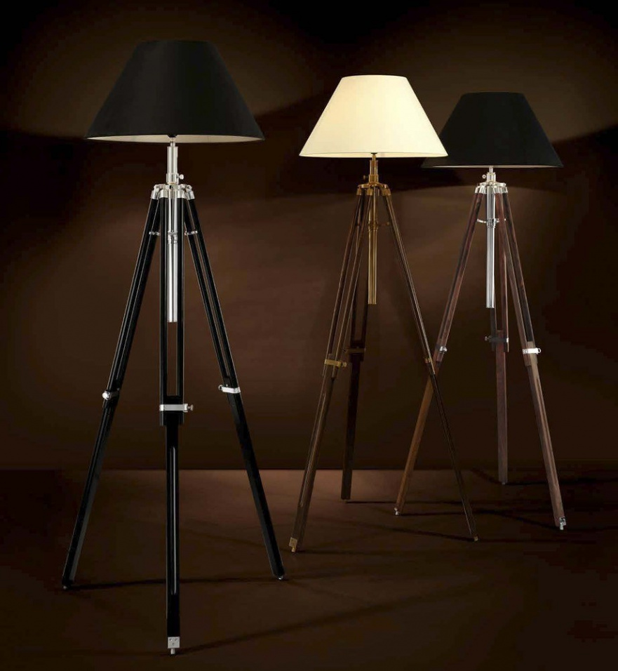 Торшер Telescope Small от Eichholtz 100587 EICHHOLTZ  060007 Белый;бронза  - Вид №3