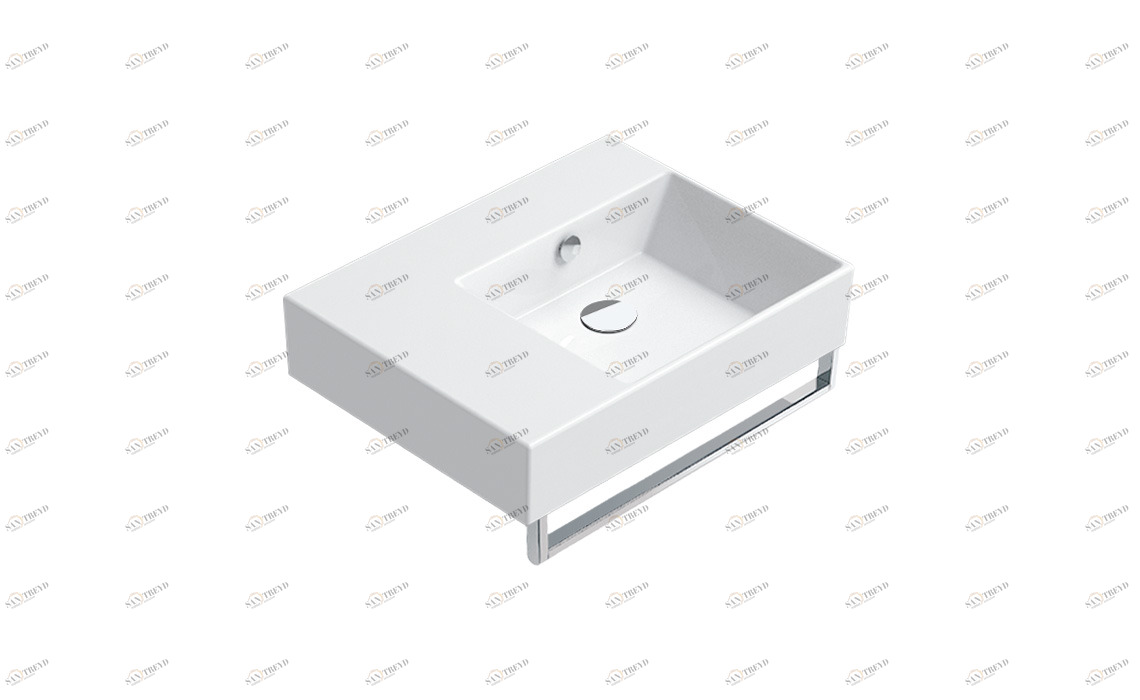 160DVPUP00 Подвесная раковина настенная овальная CERAMICA CATALANO Premium белая