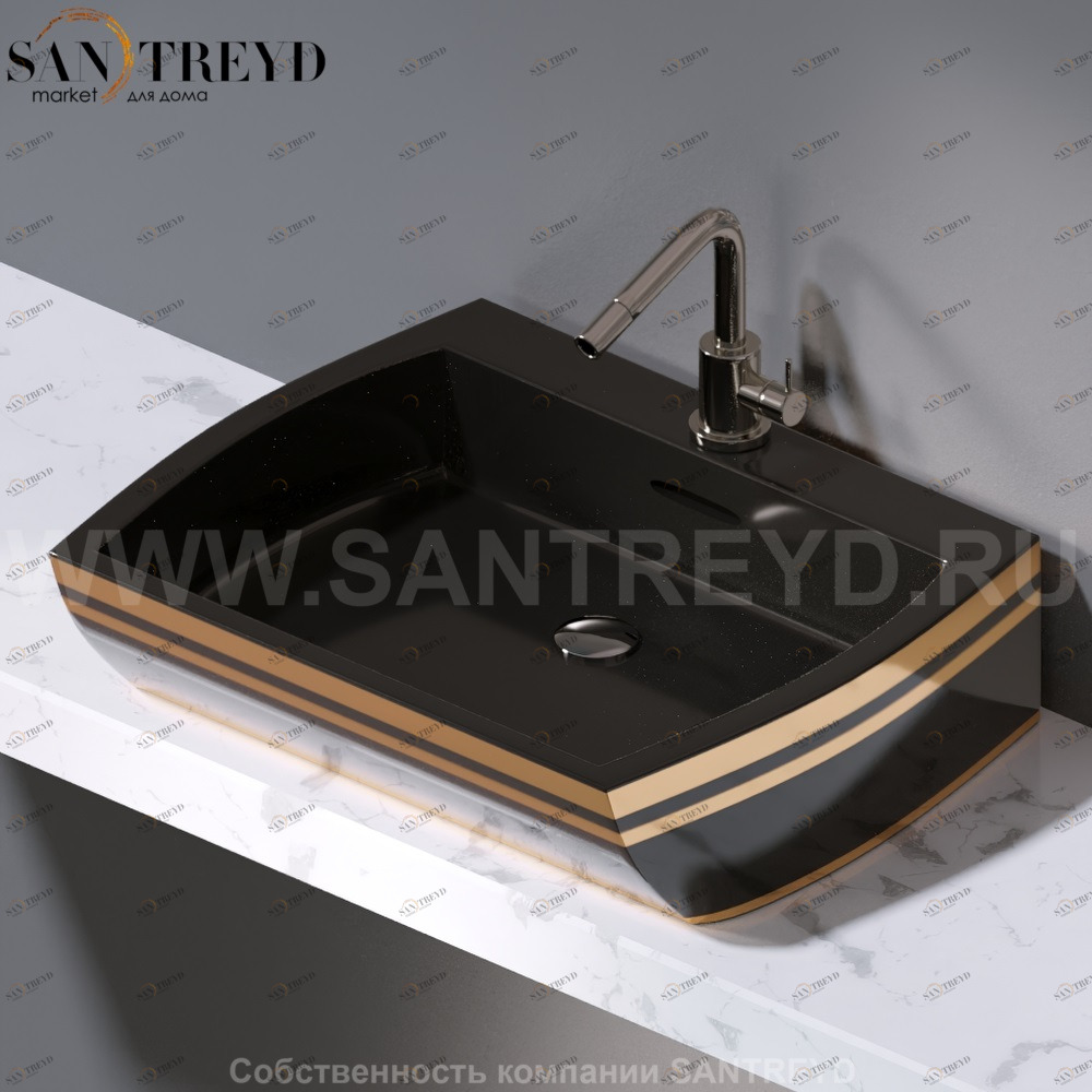 L282.476G Накладная раковина на столешницу  овальная A. e T. Italia SQUARE AeT ITALIA