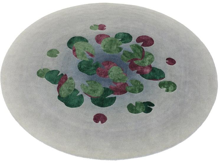 Deirdre Dyson Круглый шерстяной коврик ручной работы Vista sun-id-1474898 - Вид №1