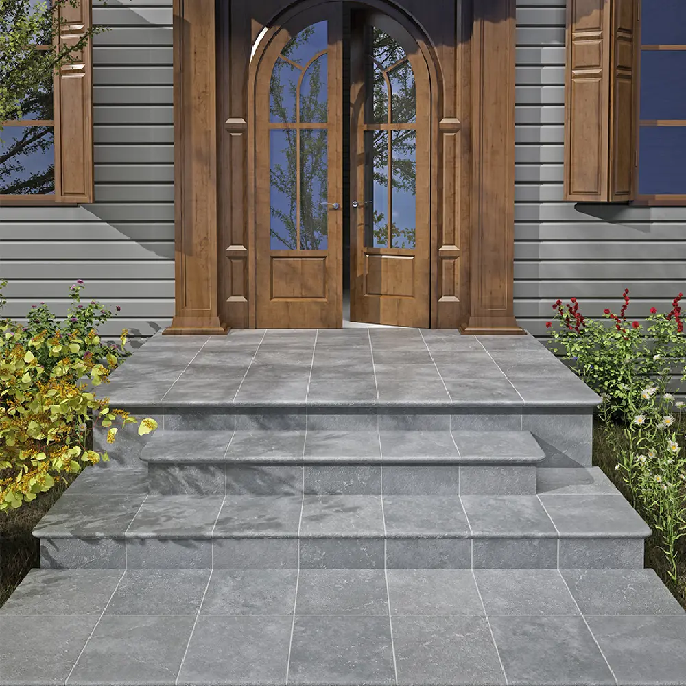 Santreyd Stone Gris: клинкерная ступень для интерьера и экстерьера 88945130 STLM-0944689