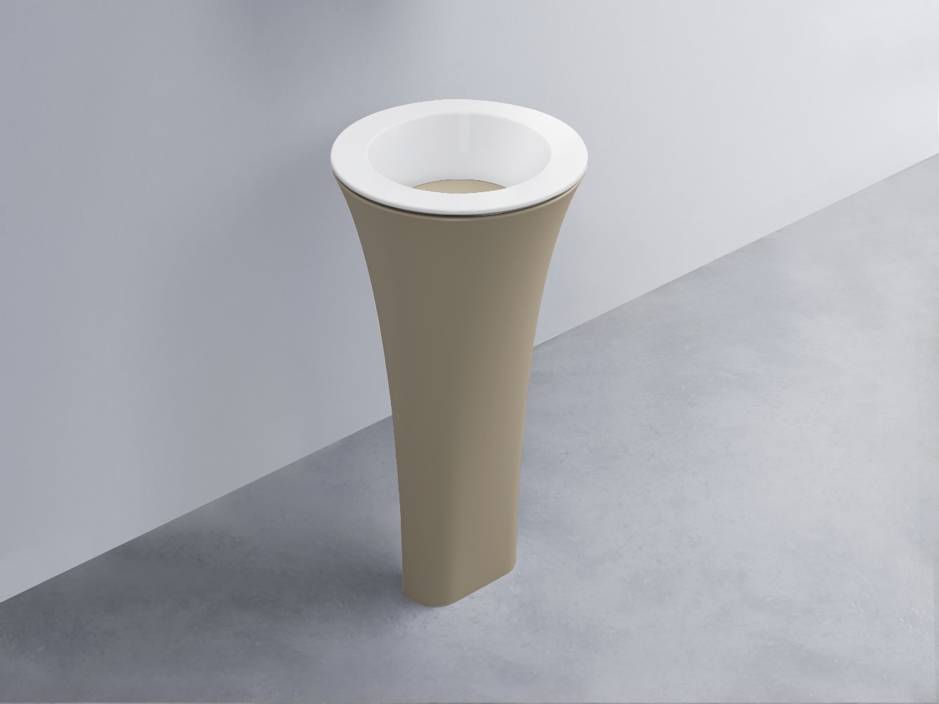 AMLA45-BL+AMPILT-LN+AMCOLT-AV Раковина Amedeo Tondo отдельностоящая cielo Enjoy + Amedeo Ceramica Cielo