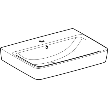 501.727.00.1 Накладная раковина Geberit Renova Plan Geberit  - Вид №16