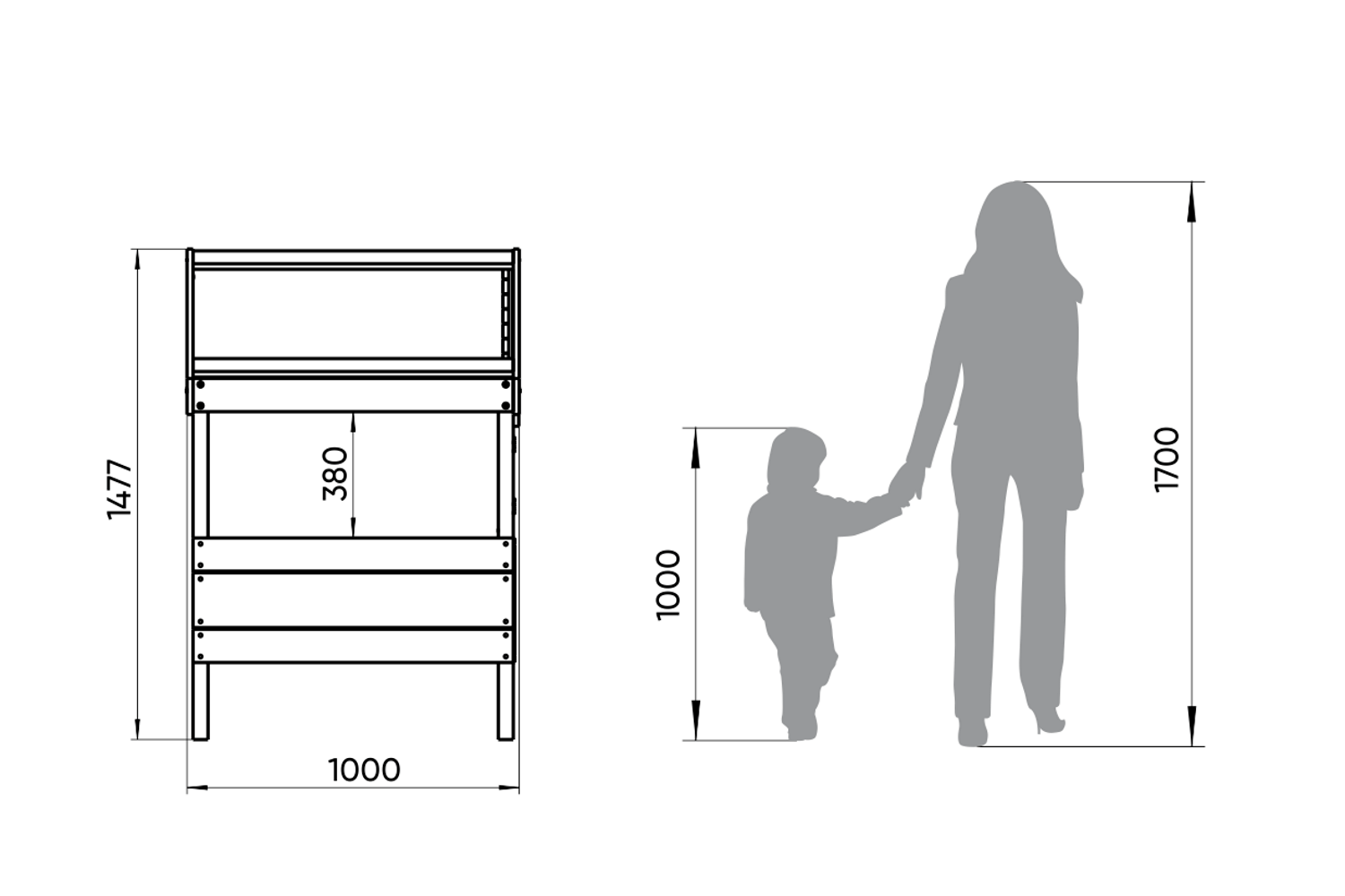 Кровать одноярусная белая с голубым "Шале M" ELLIPSE ELLIPSE HOME 00-3951315 Белый;голубой Santreyd  - Вид №2