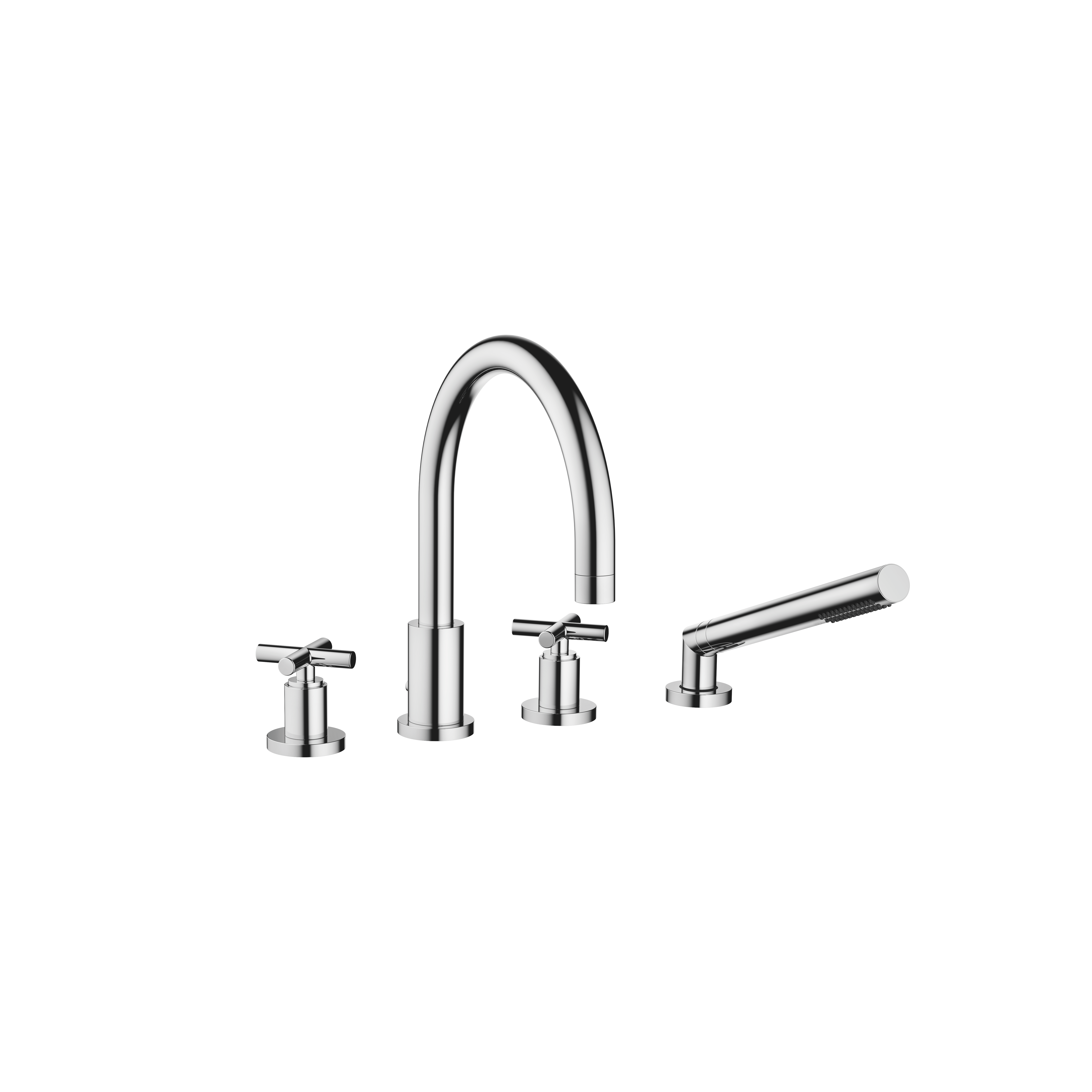 ТАРА Душевой набор для ванны, монтаж на край ванны или на край плитки - Хром 27512892-00 DornBracht Tara