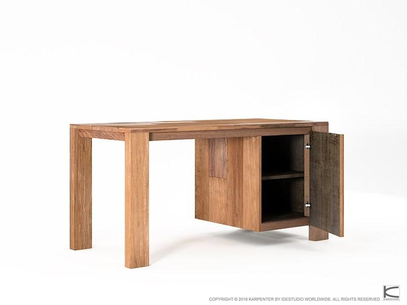 KARPENTER Прямоугольный деревянный стол с дверцей Organik Or05-tmh - Вид №4