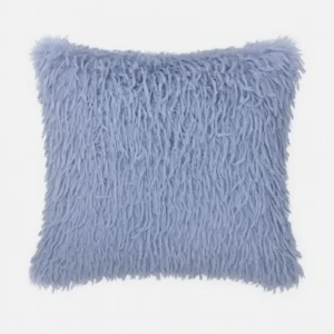 Декоративная подушка LINEN WAY 'Перья' 45×45 см, серо-голубой 89401842