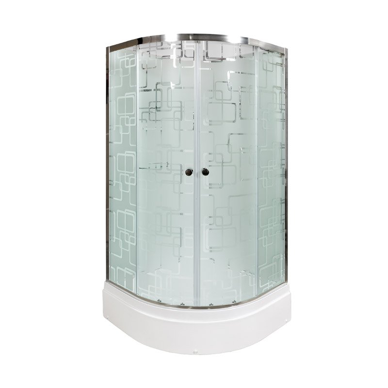 L 980 с гм. и эл. Душевая кабина DETO Серия L ЕМ2790 N с гидромассажем (гм.) - Вид №8