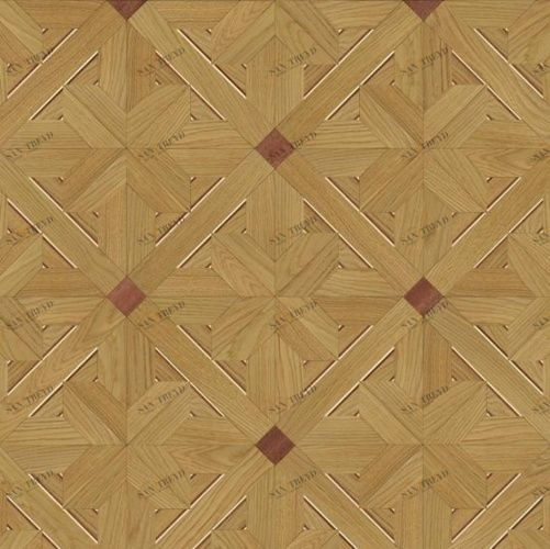 Художественный паркет Da Vinci Щитовой 26-357 Дуб (Гладкая) 500х500 мм 26010357