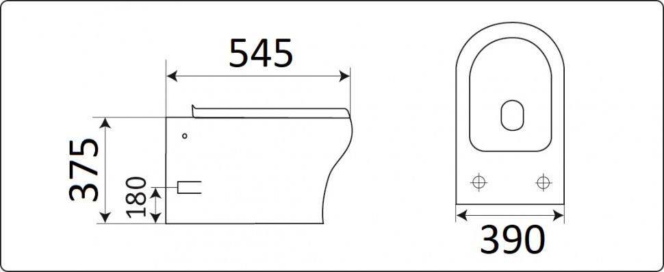 CL2100 Унитаз подвесной LAB.Space  - Вид №1