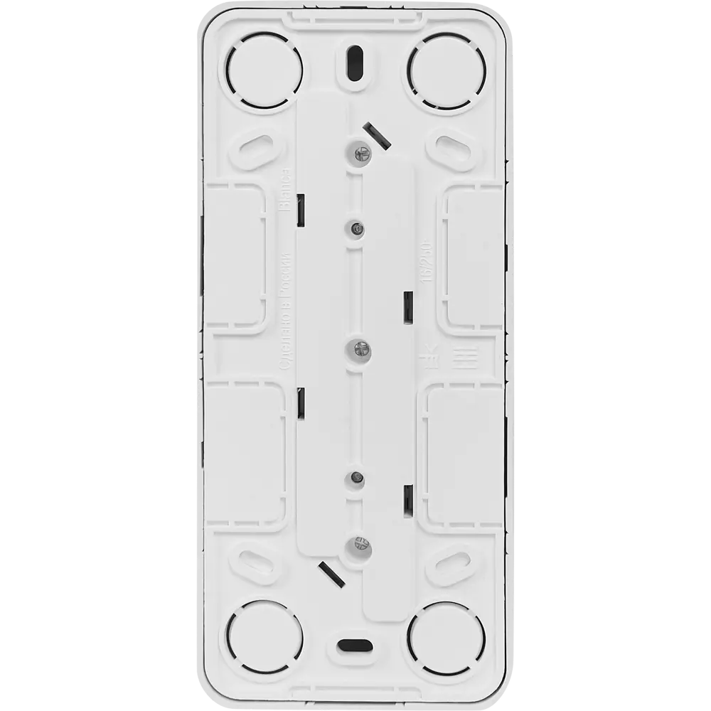 Розетка тройная накладная Schneider Electric Blanca с заземлением со шторками цвет белый 86720964 STLM-2110987 SYSTEME ELECTRIC - Вид №3
