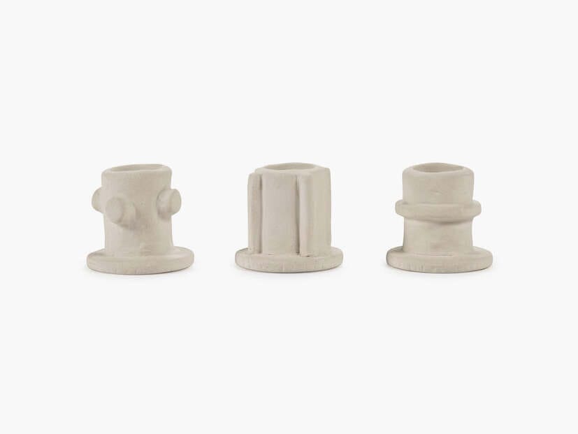 Набор из 3 каменных подсвечников Serax Marie interior accessories ARCH-00121862