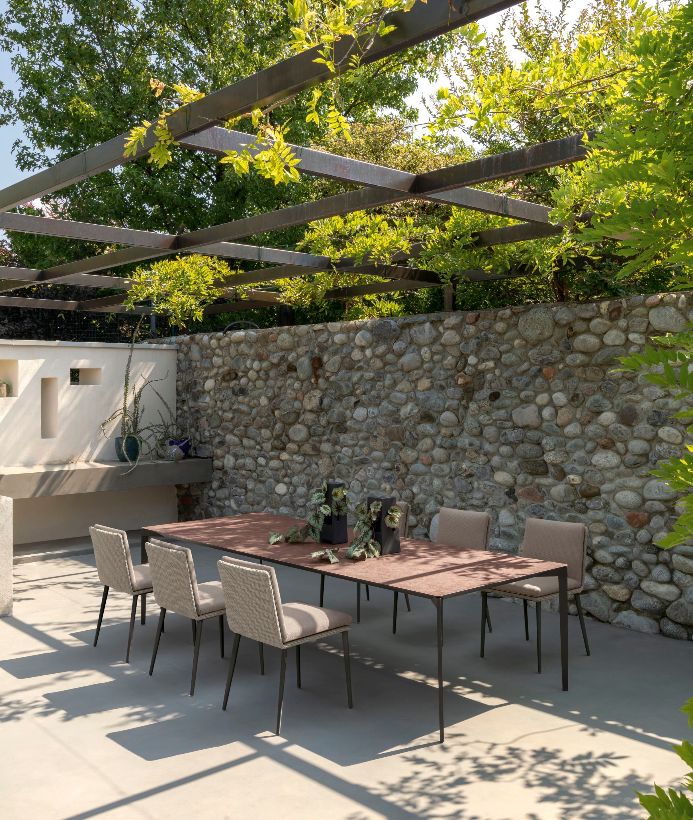 Тканевый мягкий садовый стул Talenti Leaf ARCH-00131337 - Вид №4