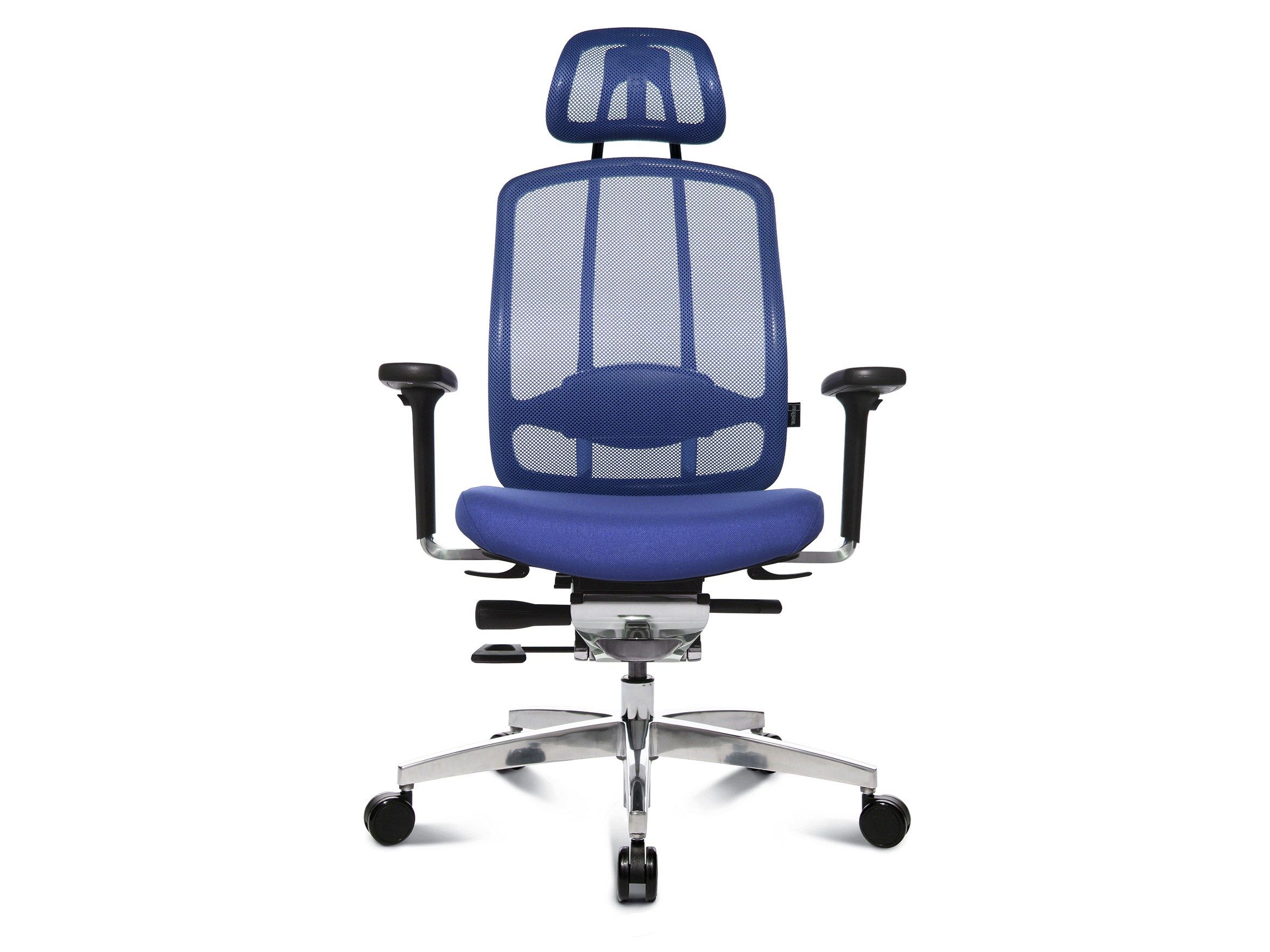 Сетчатый регулируемый по высоте поворотный операционный офисный стул Wagner AluMedic ARCH-00047612 - Вид №7