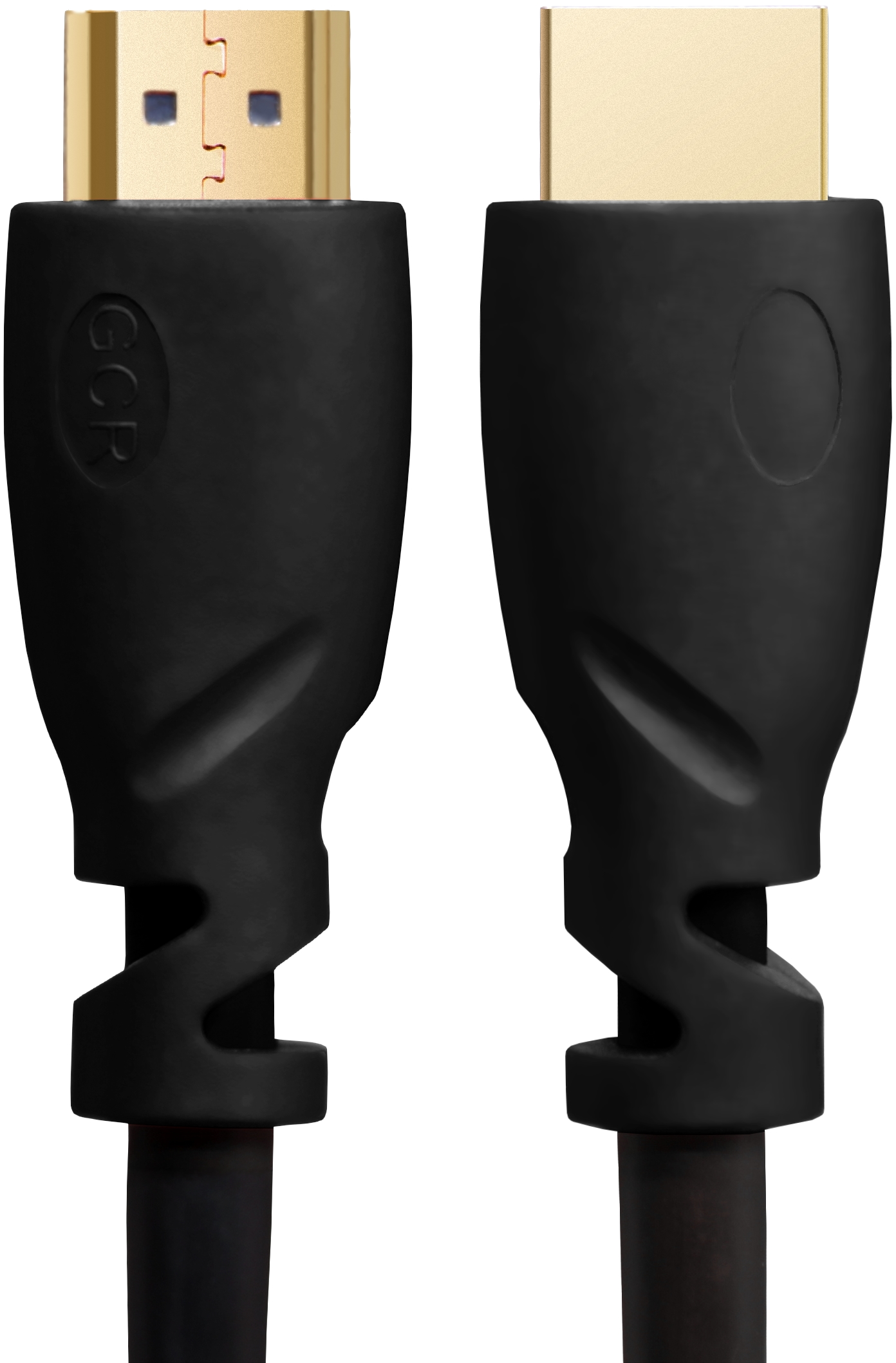 GCR-HM310-0.3m кабель 0.3m hdmi версия 1.4, черный, od7.3mm, 30/30 awg, позолоченные контакты, ethernet 10.2 гбит/с, 3d, 4k, , экран Greenconnect Santreyd  - Вид №3