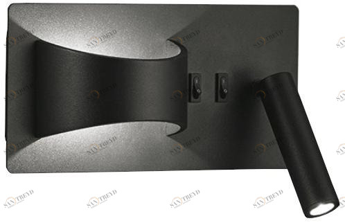 Terzo Light Регулируемый светодиодный настенный светильник из стали  V4243300 