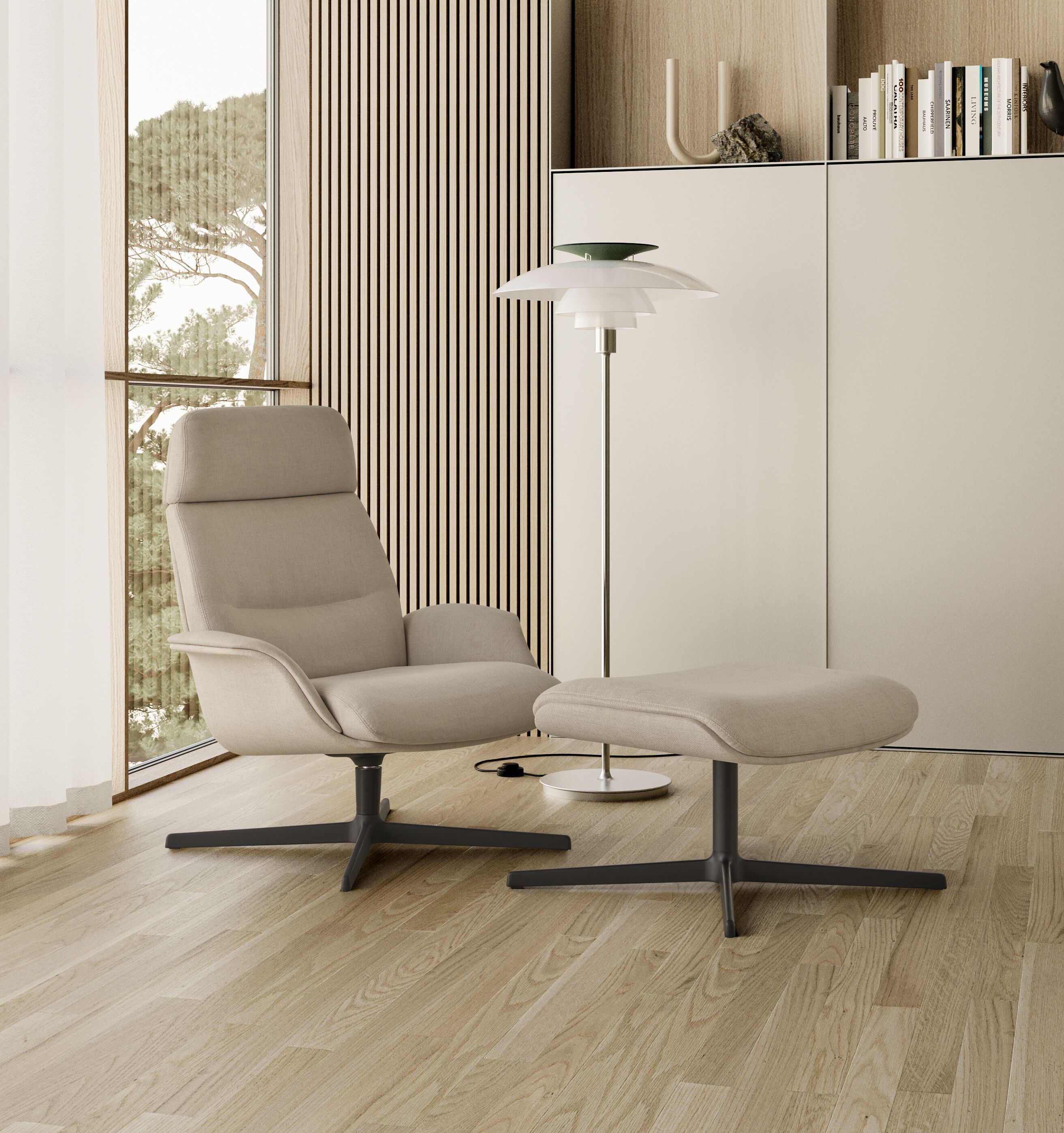 Тканевая спицевая мягкая подставка для ног INCLASS Rever ARCH-00148981 - Вид №5