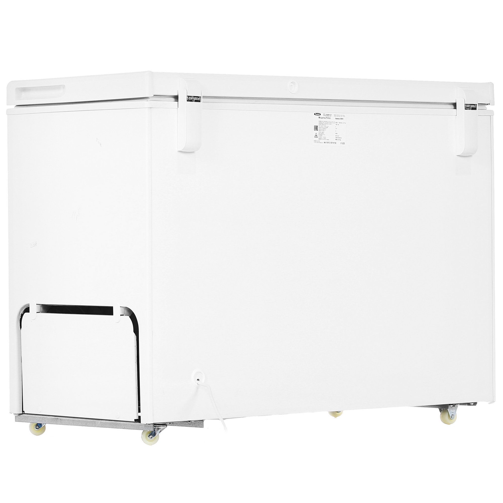 8156887 Морозильный ларь Бирюса 240KX белый STDN-0003991 - Вид №4