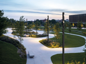 Алюминиевый светодиодный уличный фонарь для сада