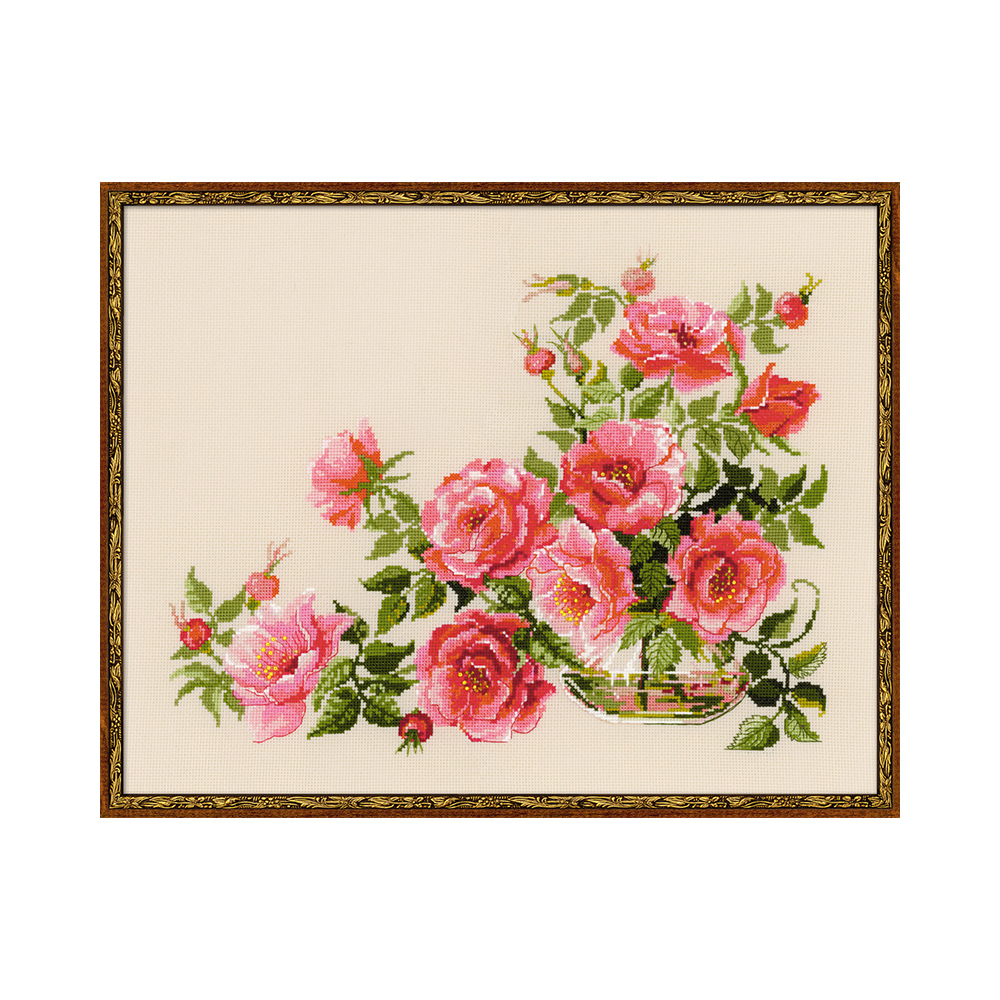 100/032 Набор для вышивания Сладкий аромат 40 х 50 см RIOLIS Premium