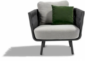 TRIBÙ Садовое кресло из ткани с подлокотниками Tosca